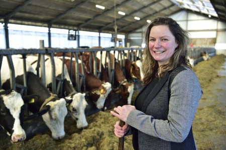De Landeigenaar Marije Klever foto Pim Mul